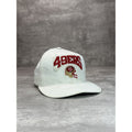 VTG 90s San Francisco 49ers NFL Embroidered Helmet Spellout Snapback Hat OSFA