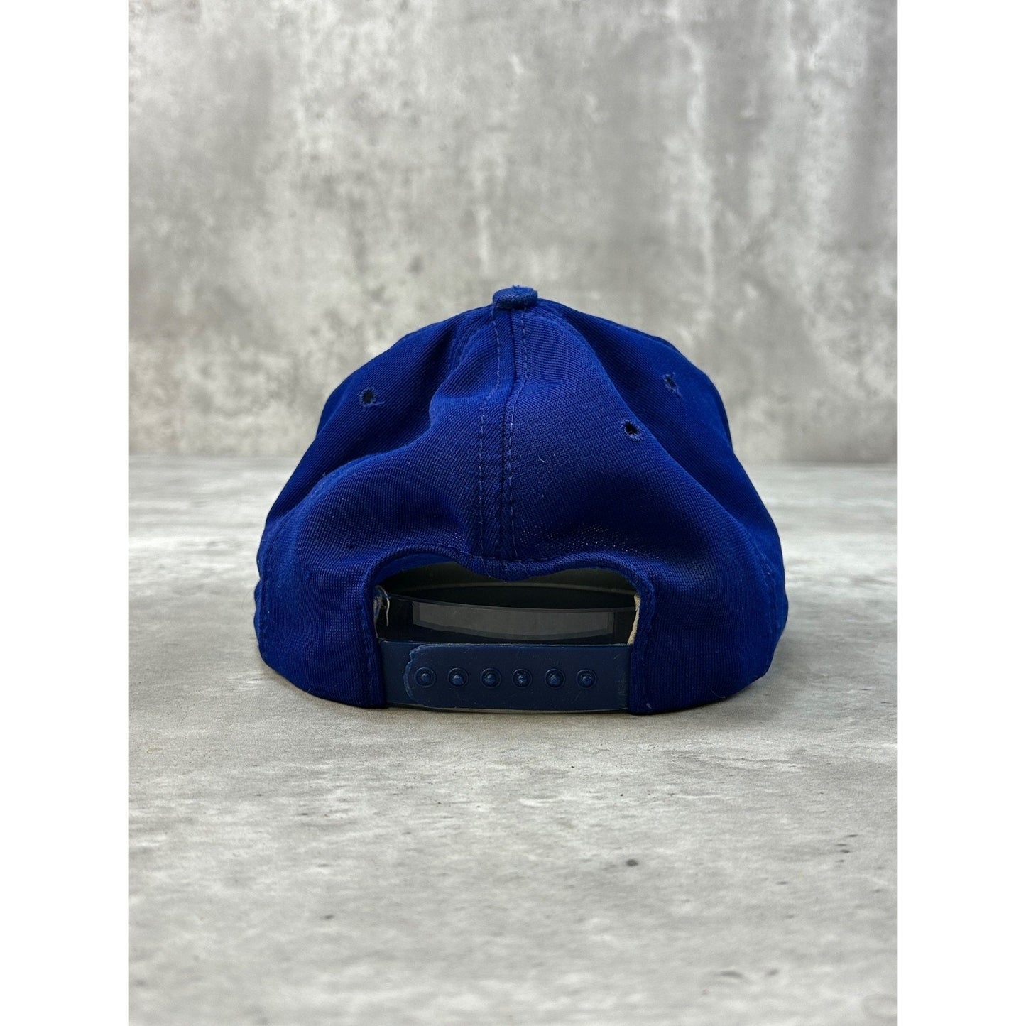 Vintage 80s New York Mets MLB Embroidered Logo Baseball Snapback Hat OSFA