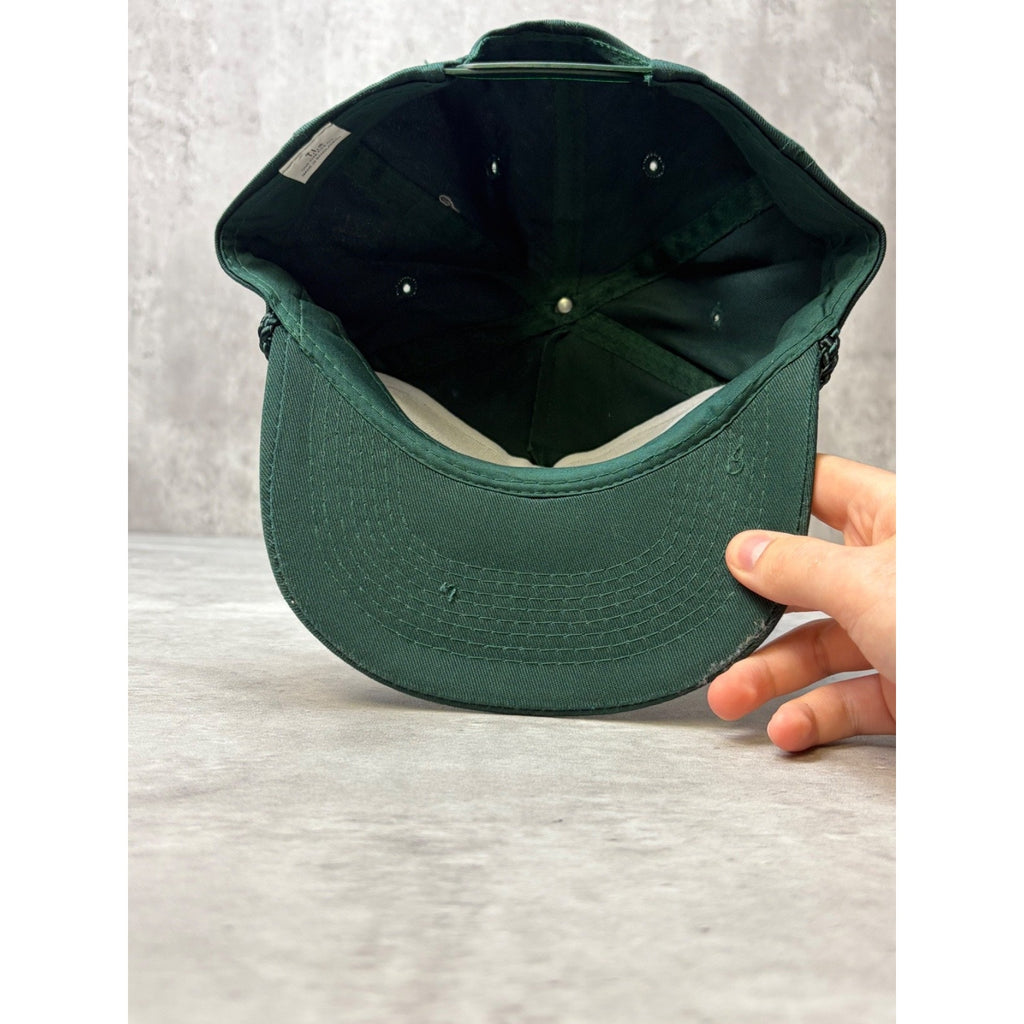 Vintage 90s Alaskan Remediation Polar Bear Nature Graphic Snapback Hat OSFA