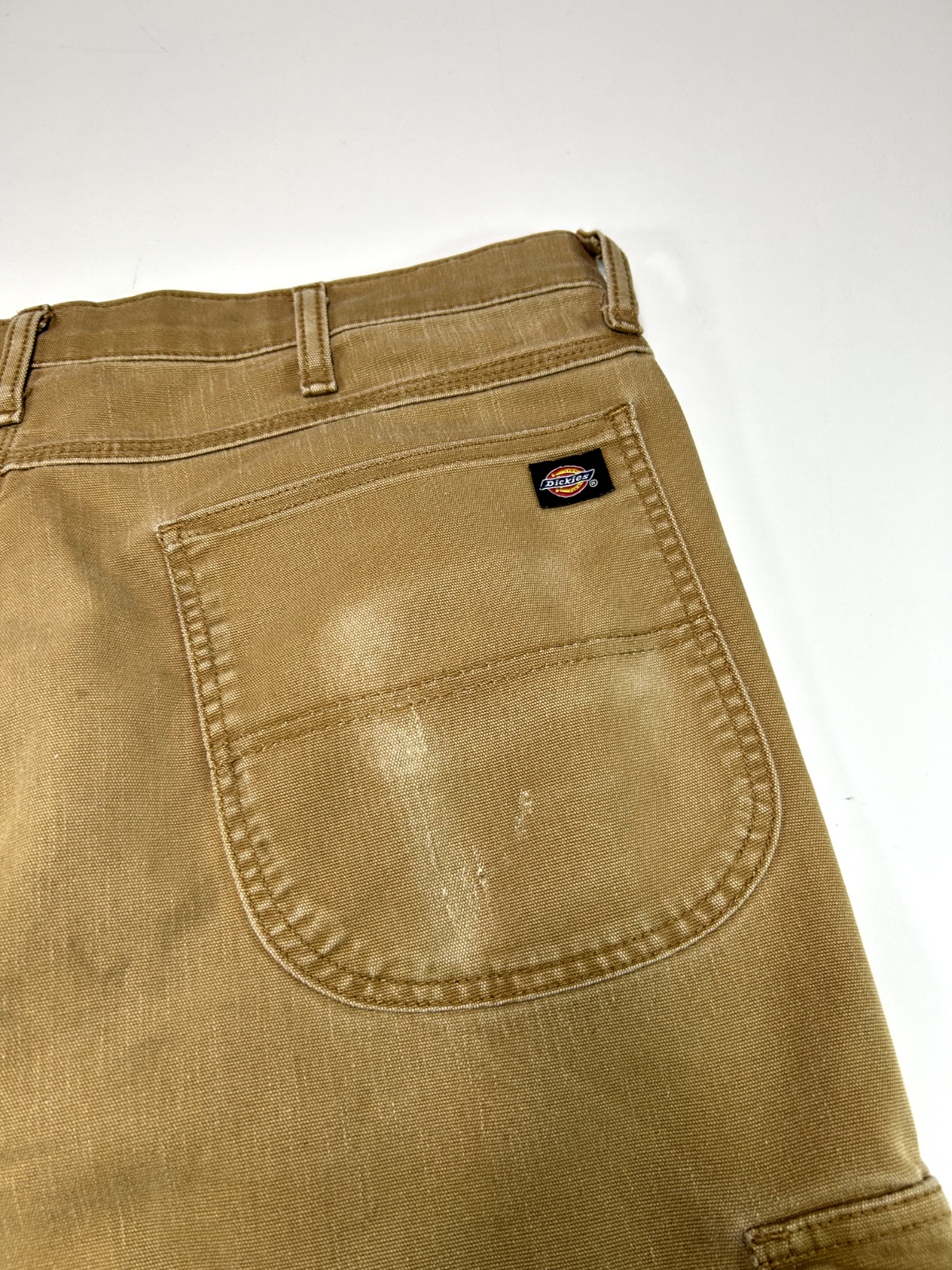 Dickies Flex Canvas Workwear Cargo Pants Size 38 Beige