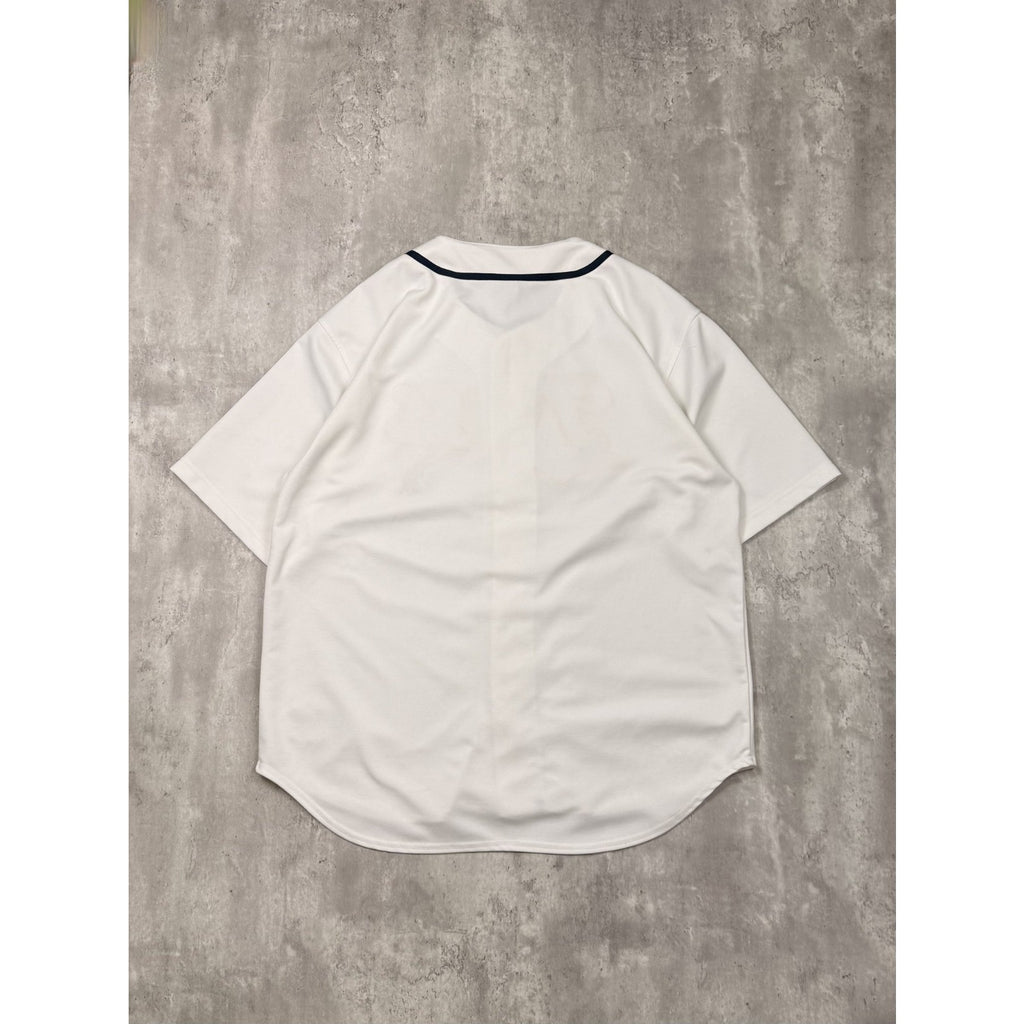 Vintage Detroit Tigers MLB Stitched Tailsweep Spellout Baseball Jersey Size 2XL