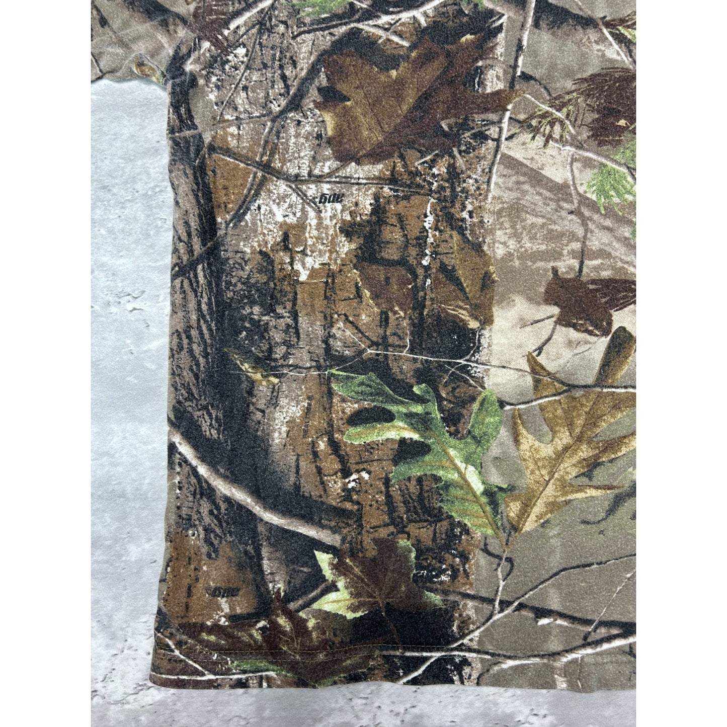 Vintage Code IV Tree Camo Hunting T-Shirt Size Large