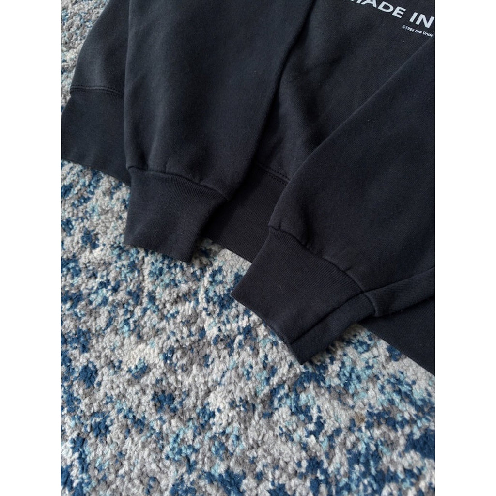 Vintage 1994 Zippo Made In USA Big Logo Graphic Sweatshirt Size XL
