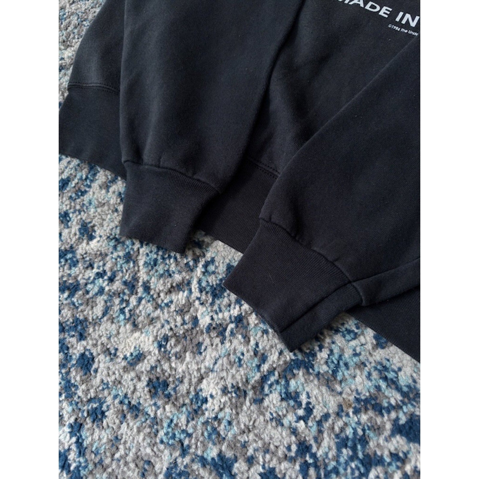 Vintage 1994 Zippo Made In USA Big Logo Graphic Sweatshirt Size XL