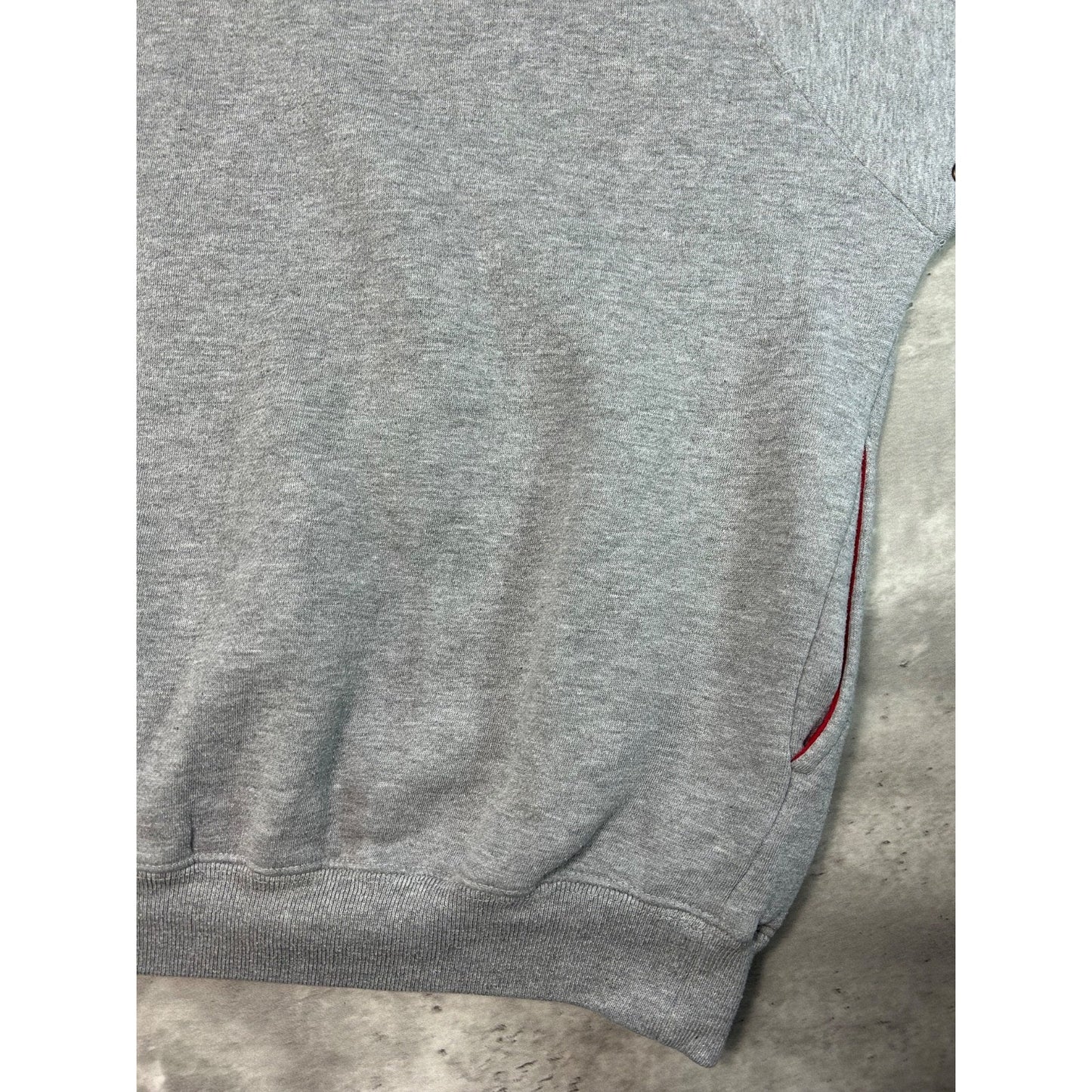 Vintage Detroit Red Wings NHL Embroidered Logo Hooded Sweatshirt Size XL