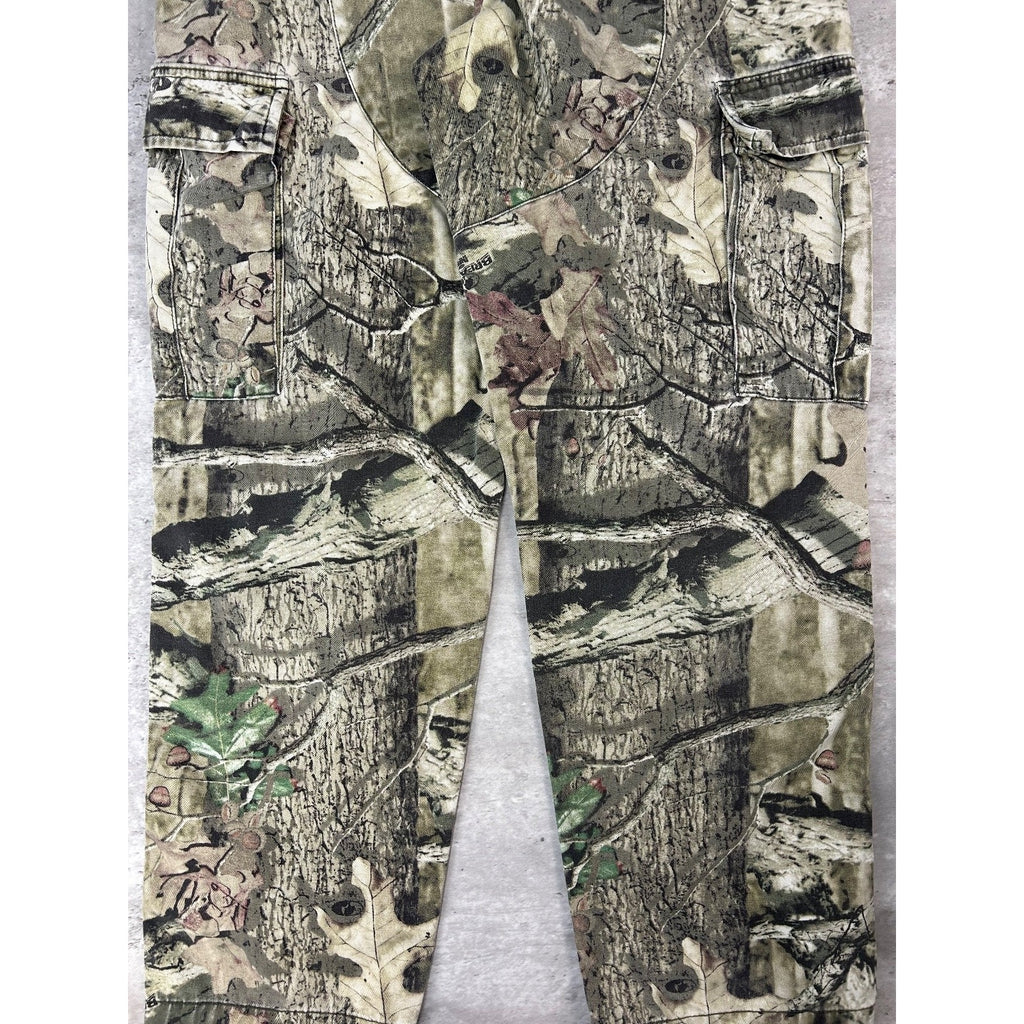 Vintage Mossy Oak Breakup Teee Camo Hunting Cargo Pants Size Medium
