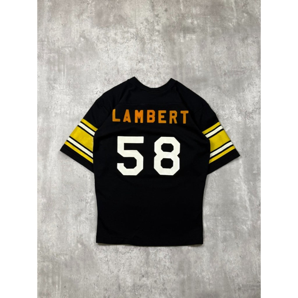 VTG 1970s Jack Lambert #58 Pittsburgh Steelers NFL Rawlings Jersey Size Small