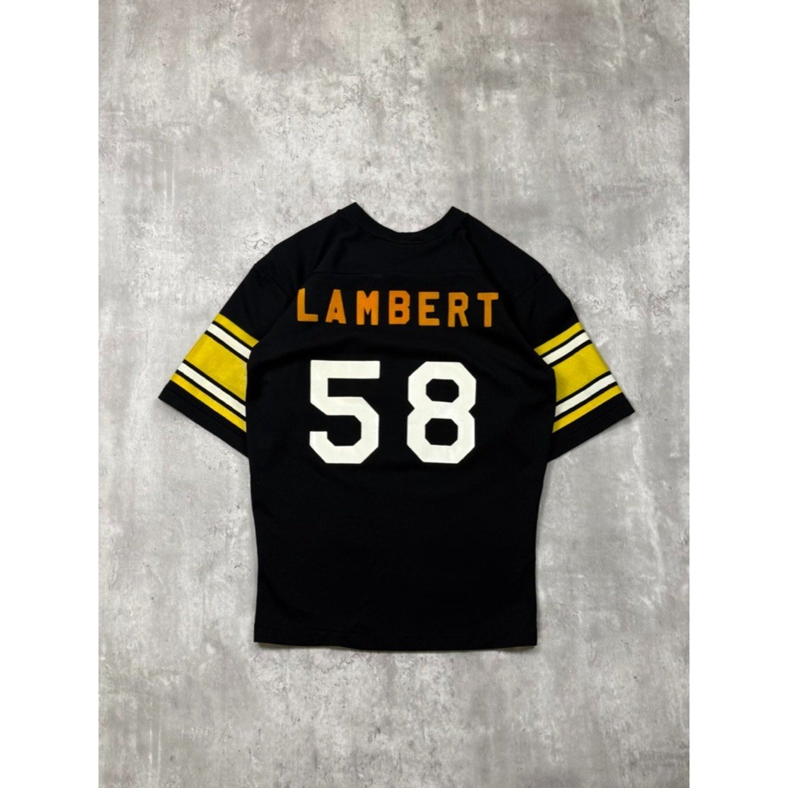VTG 1970s Jack Lambert #58 Pittsburgh Steelers NFL Rawlings Jersey Size Small