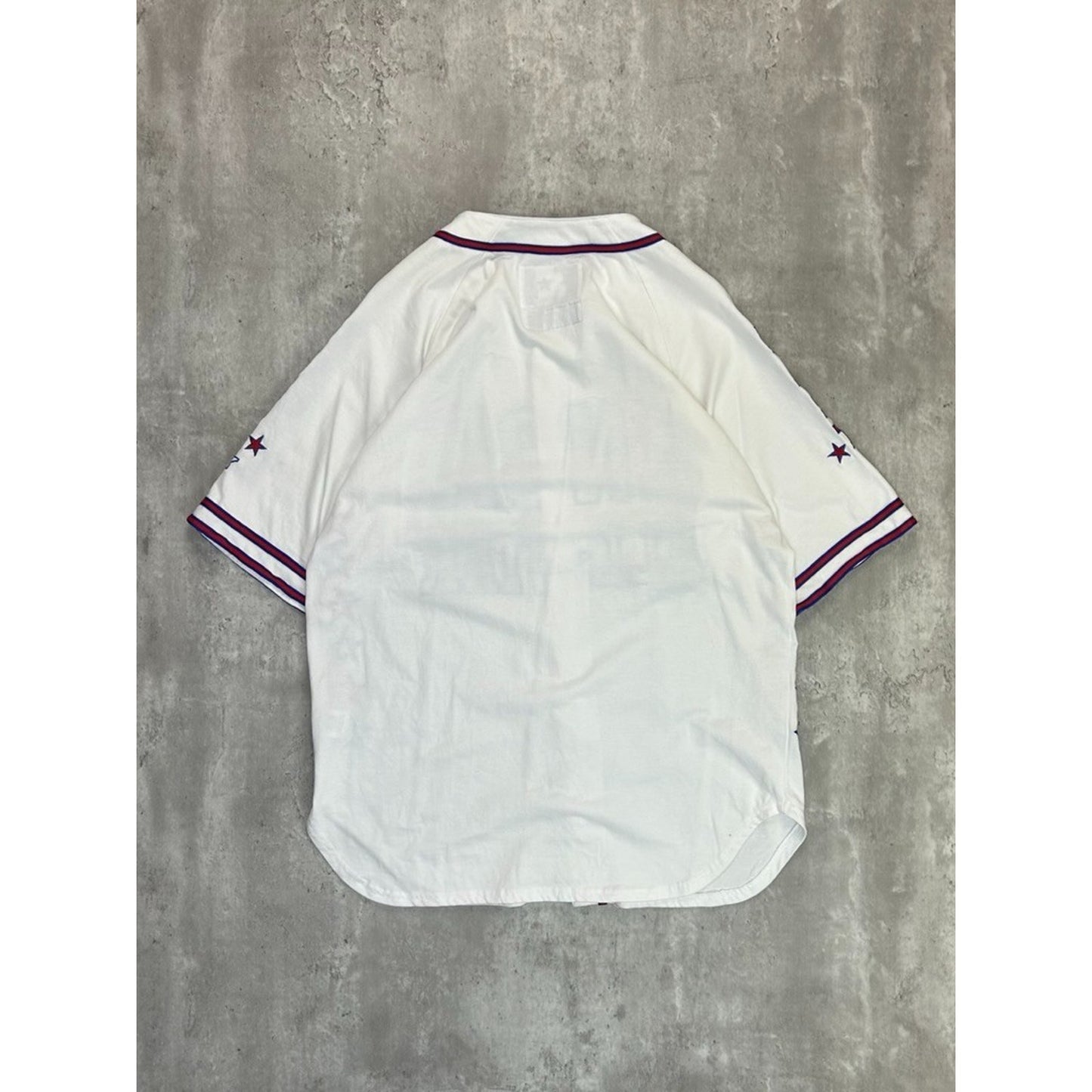 Vintage NBA All-Star Game Stitched Starter Baseball Style Jersey Size Large