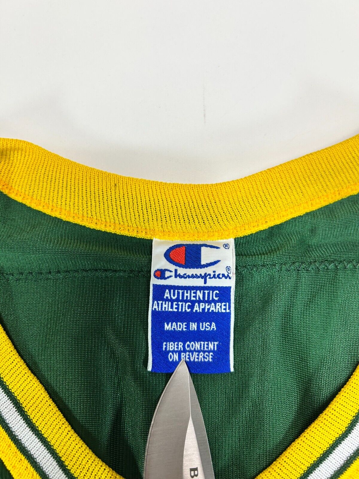 Vintage 90s Brett Favre #4 Green Bay Packers NFL Football Jersey Size Large