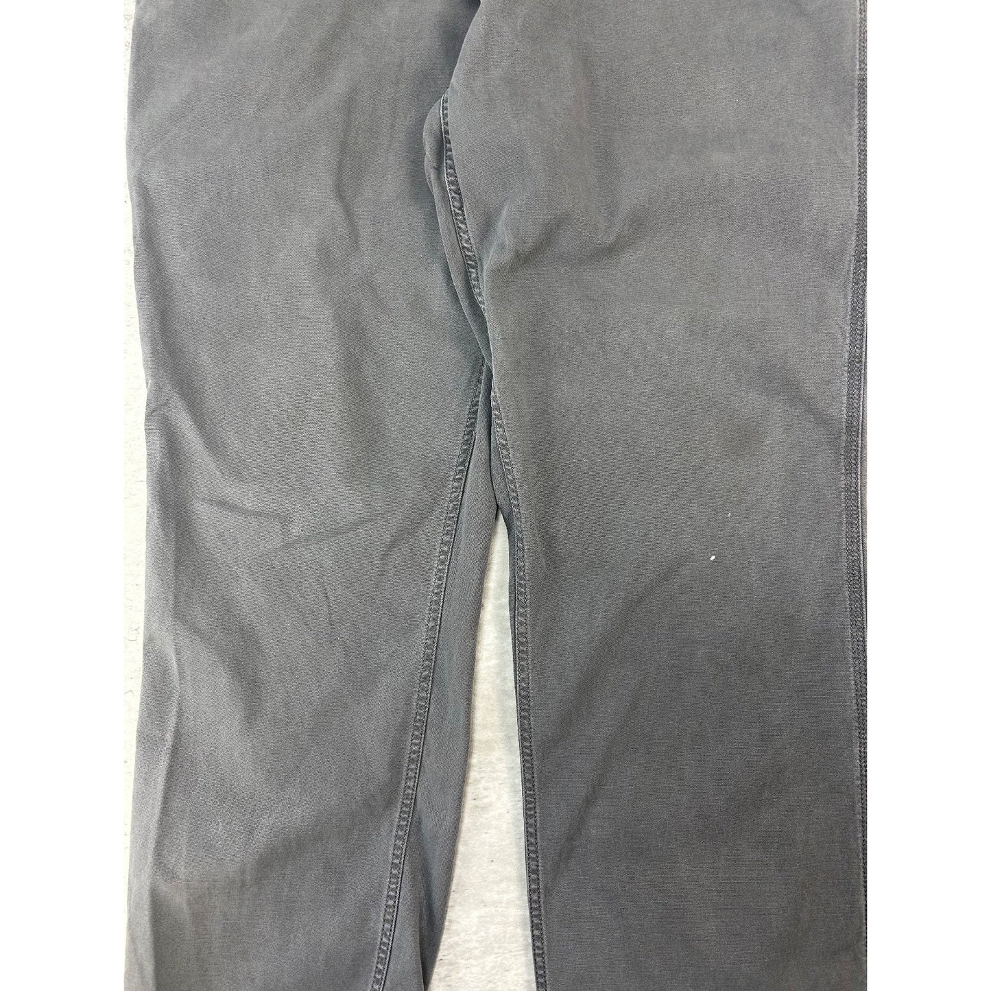 Carhartt Relaxed Fit Canvas Workwear Five Pocket Pants Size 39 Gray