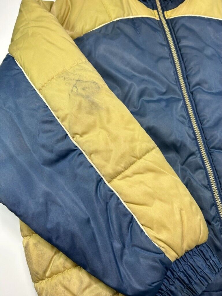 Vintage 90s Notre Dame Fighting Irish NCAA Pro Player Insulated Jacket Size XL