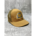 Vintage 1989 Carhartt Centennial Embroidered Patch Trucker Snapback Hat OSFA