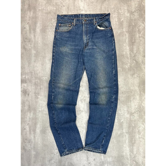 Vintage 90s Levis XX 505 Red Tab Dark Wash Denim Pants Size 35
