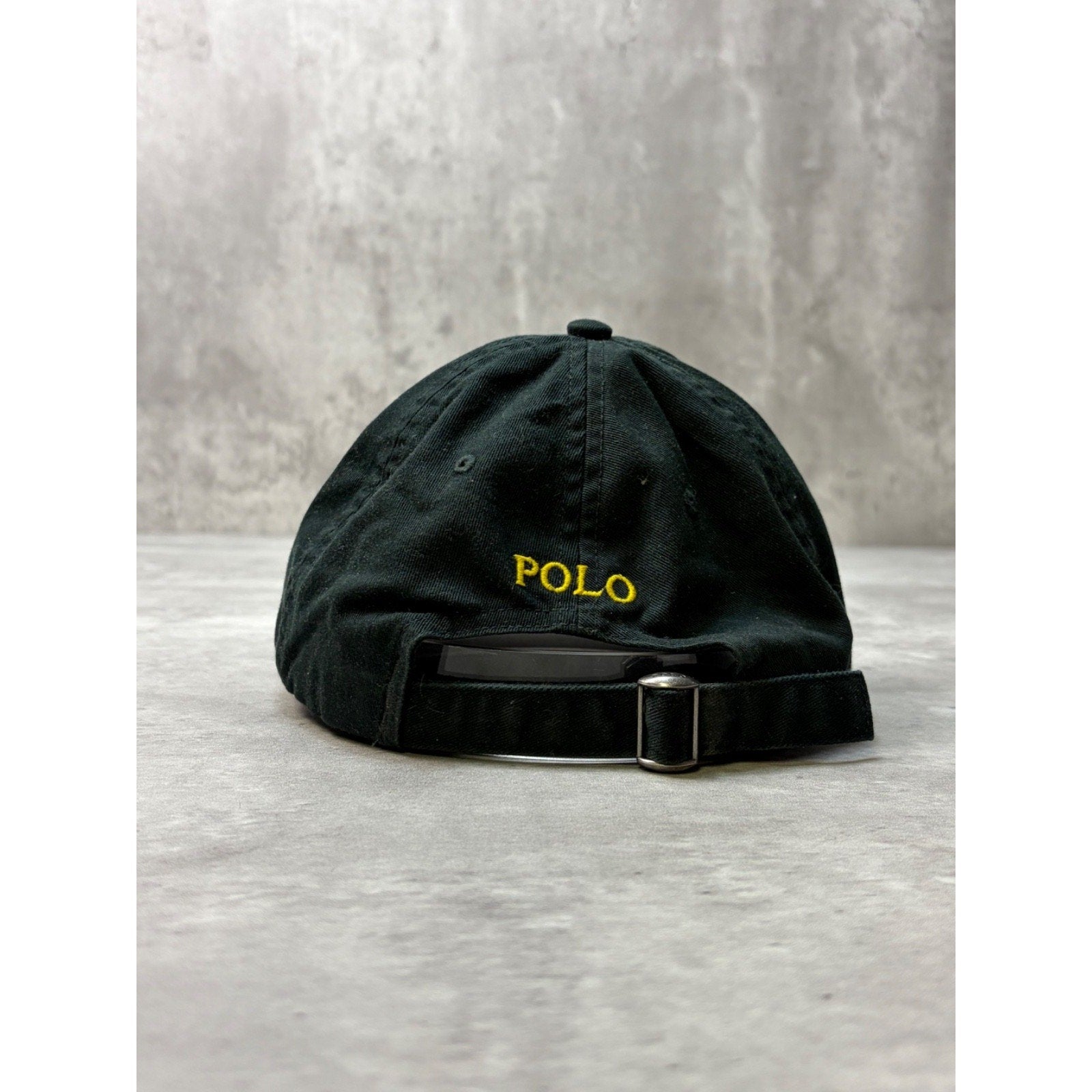 Vintage Polo Ralph Lauren Embroidered Pony Two Tone Strapback Hat OSFA