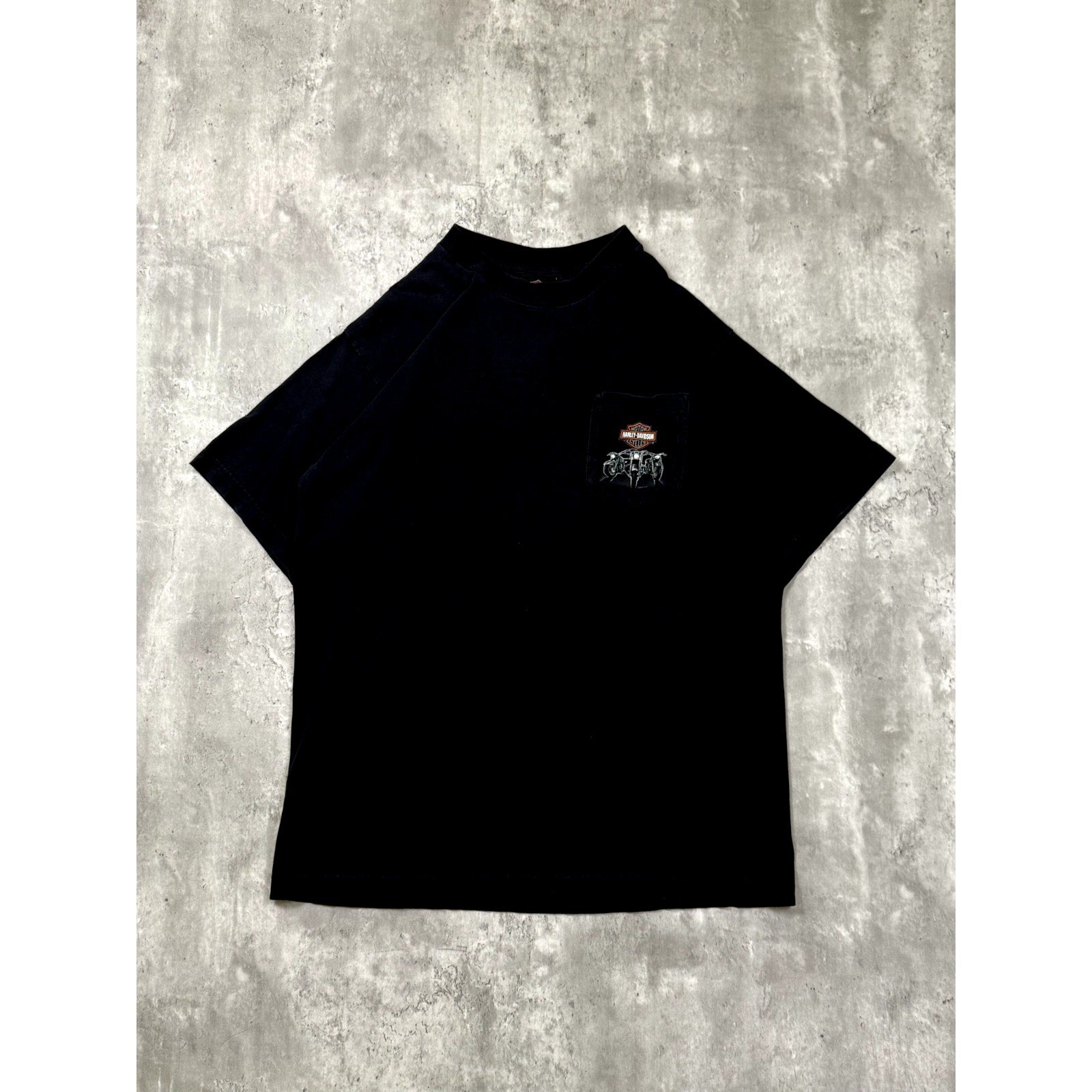 Vintage 2005 Harley Davidson Buffalo Destination Graphic T-Shirt Size Large