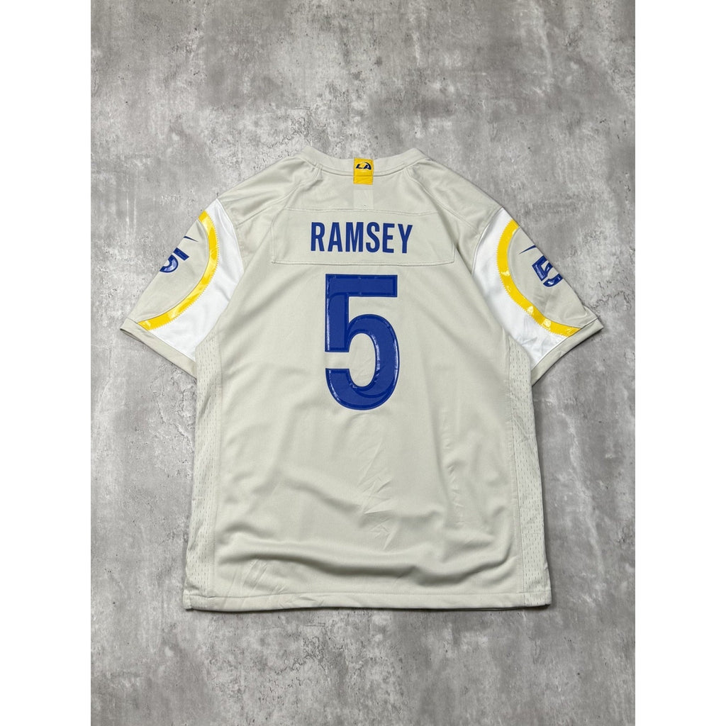 Vintage Jalen Ramsey #5 Los Angeles Rams NFL Football Jersey Size XL YOUTH