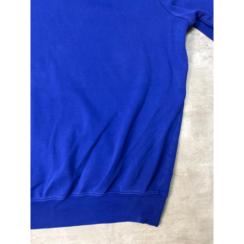 Vintage Polo Golf 1/4 Zip Pullover Collared Blue Sweatshirt Size Medium
