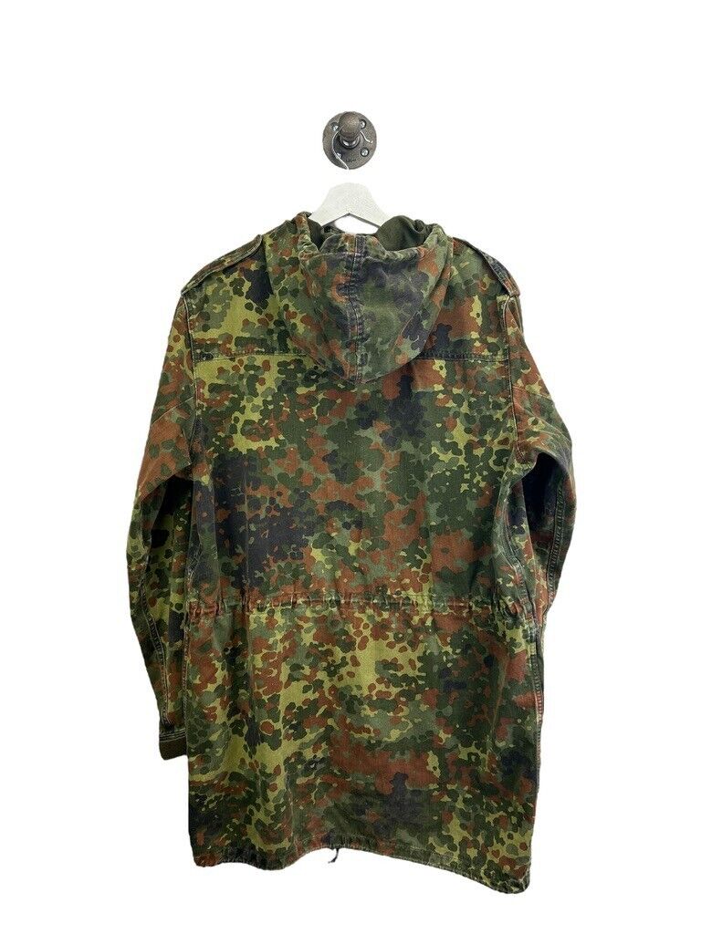 Vintage 1993 H Winnen GMBH & CO German Military Camo Field Jacket Size Large 90s