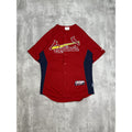 Vintage St Louis Cardinals MLB Stitched Baseball Jersey Size Medium Red