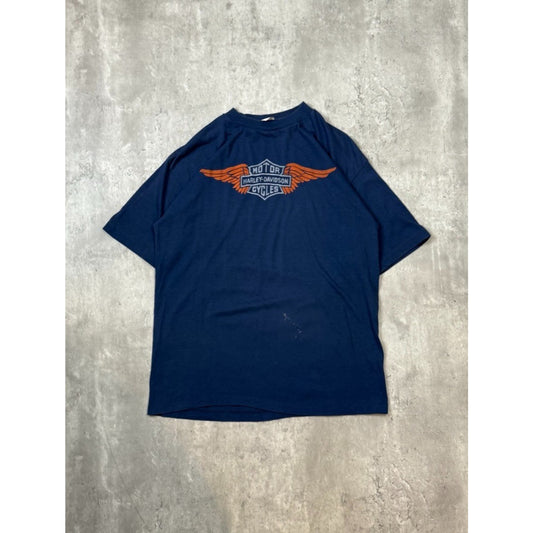 Vintage 90s Harley Davidson Motorcycles Classic Retro Logo T-Shirt Size XL