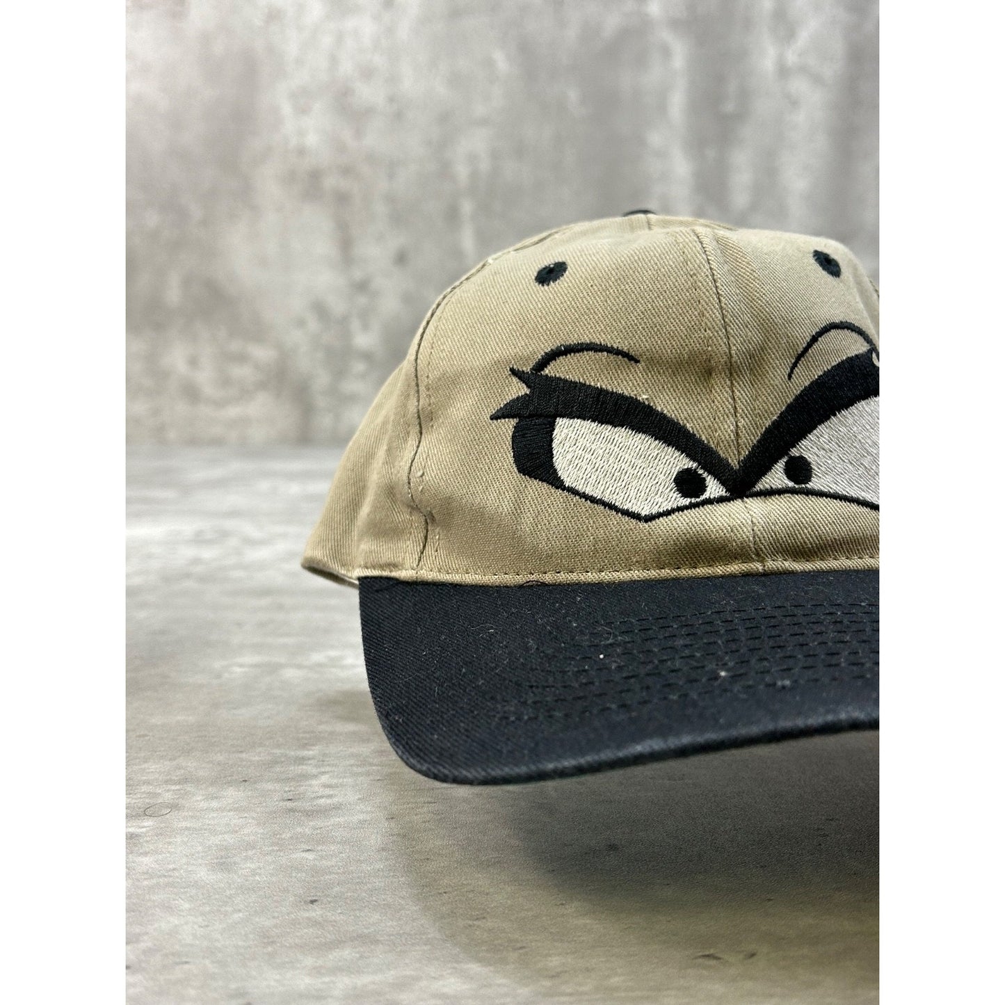 Vintage 90s Looney Tunes Taz Embroidered Character Snapback Hat OSFA