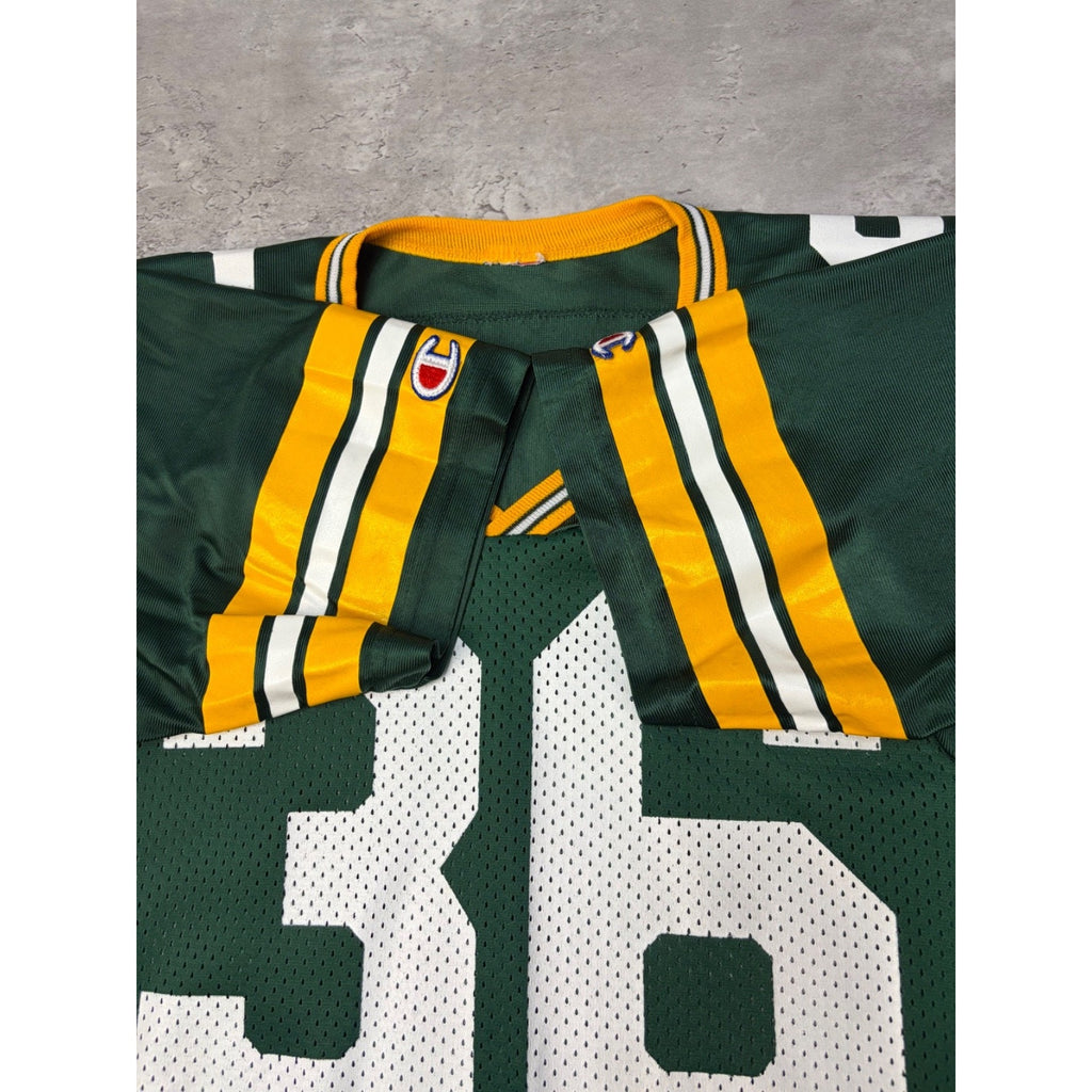 Vintage LeRoy Butler #36 Green Bay Packers NFL Champion Football Jersey Sz Small