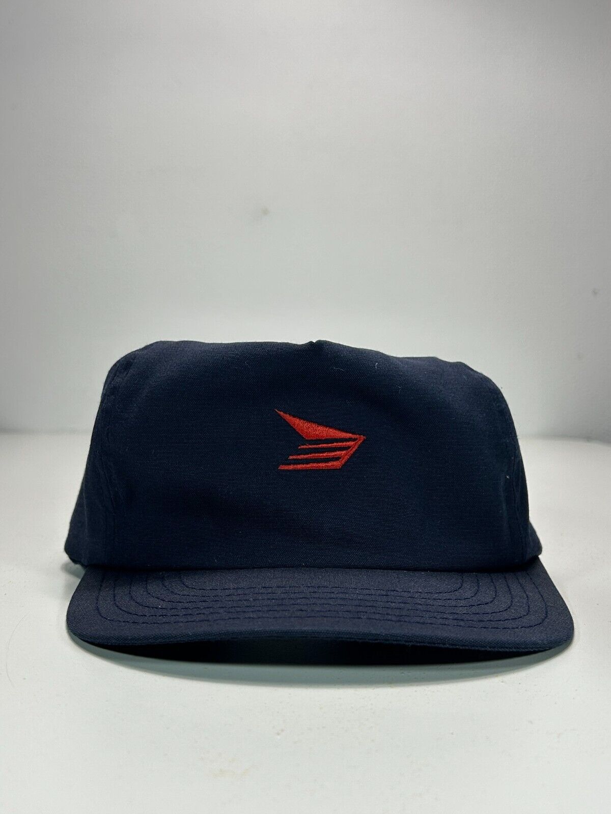 Vintage 80s/90s Canada Post Embroidered Logo Snapback Hat OSFA Blue