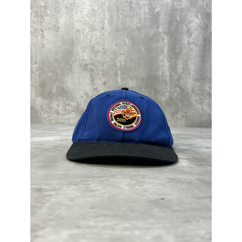 Vintage 2001 National Scouts Jamboree Embroidered Logo Strapback Hat OSFA