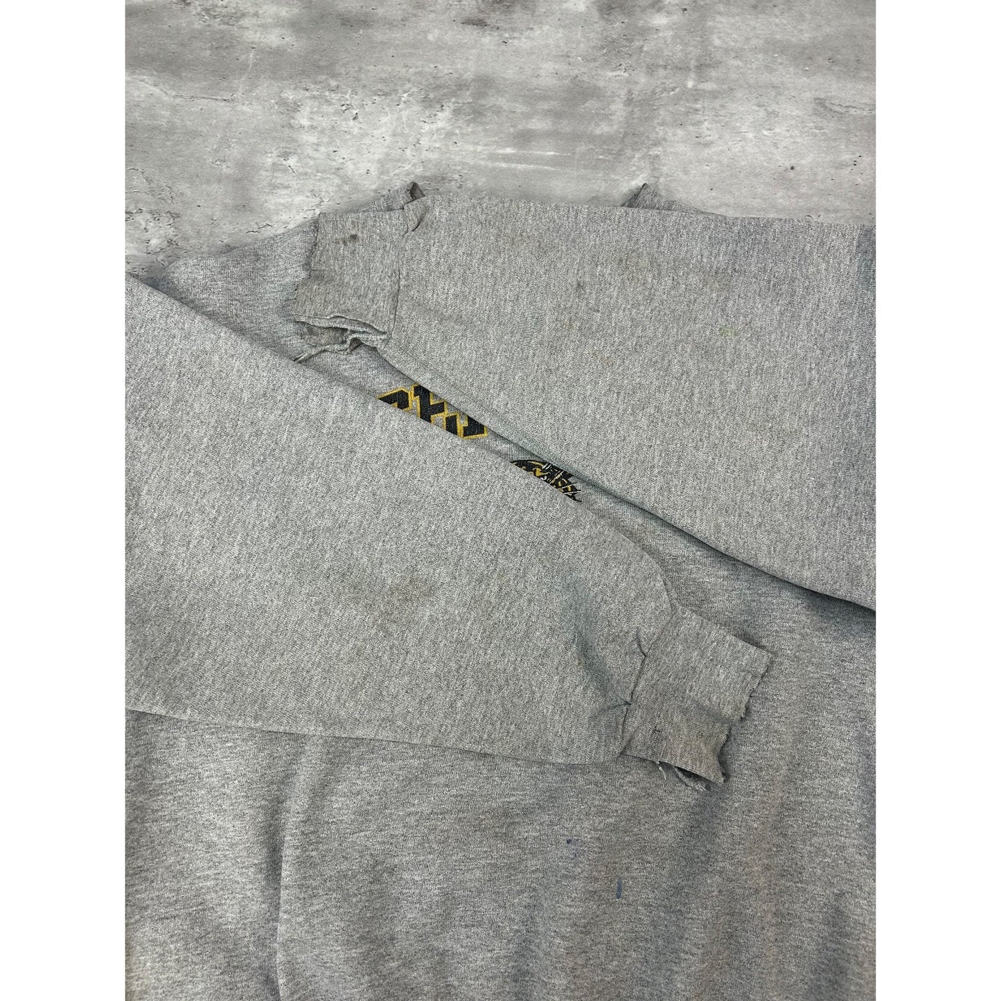 Vintage 90s Hamilton Tiger Cats CFL Graphic Spellout Football Sweatshirt Size XL