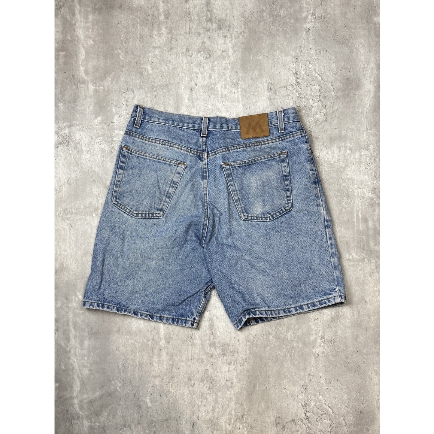 Vintage 90s Members Marks Light Wash Denim Pants Size 35 Blue