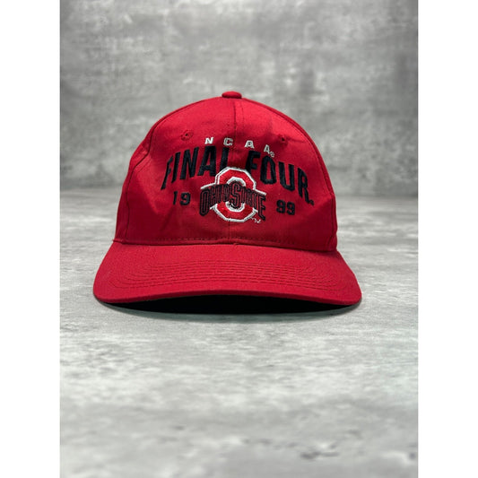 Vintage 1999 Ohio State Buckeyes NCAA Embroidered Spellout Snapback Hat OSFA