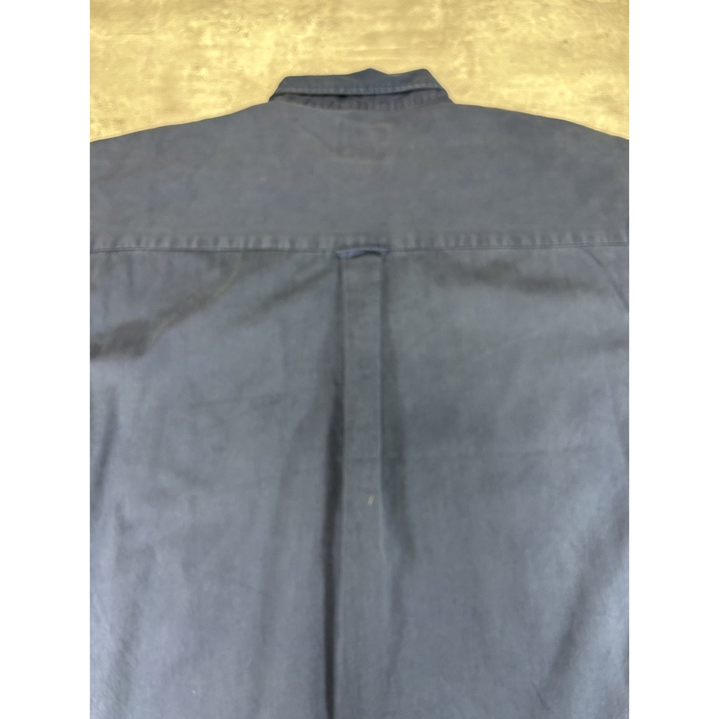 Vintage 90s Chaps Ralph Lauren Embroidered Crest Button Up Shirt Size Lrge