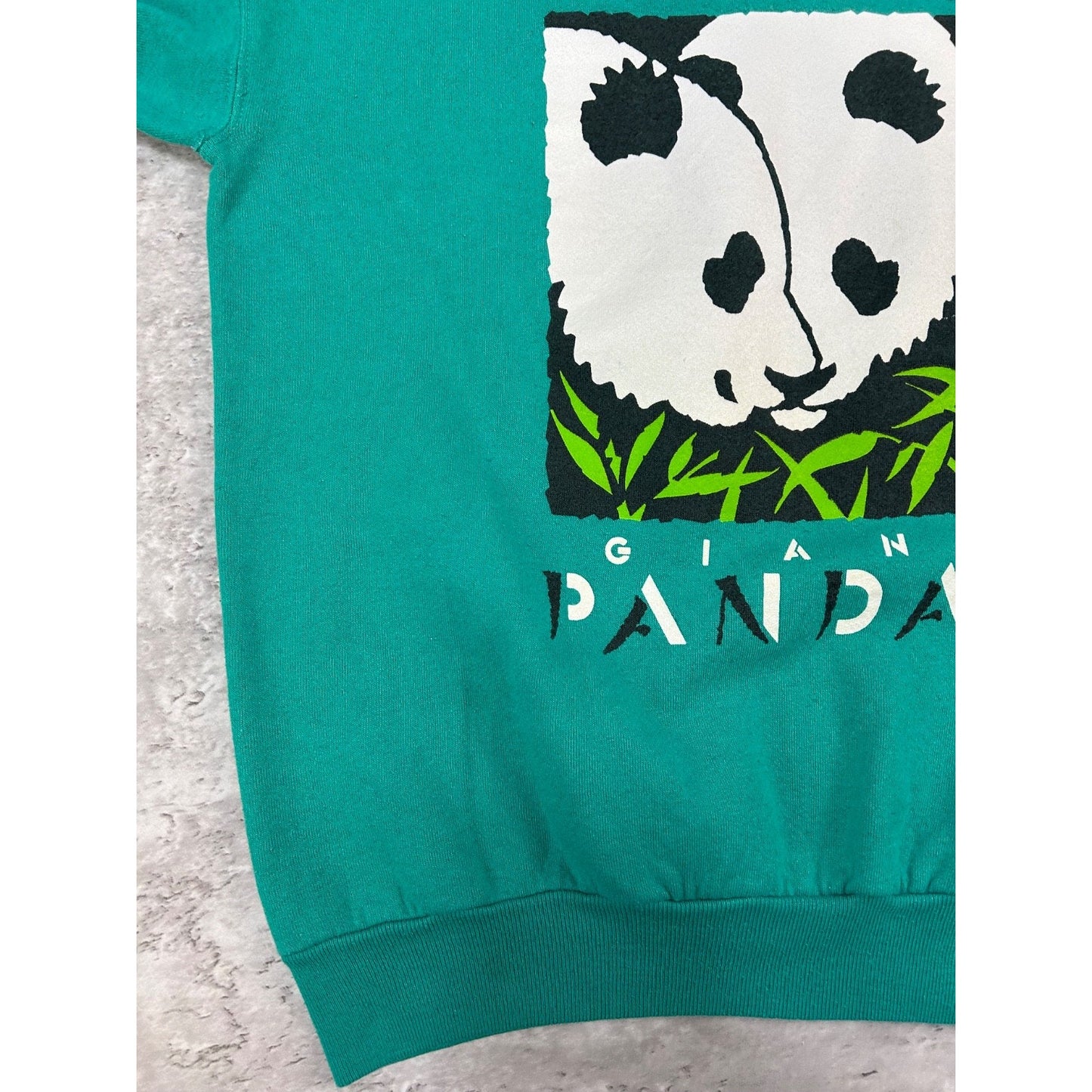 Vintage 90s San Diego Zoo Giant Pandas Nature Animal Graphic Sweatshirt Size Med