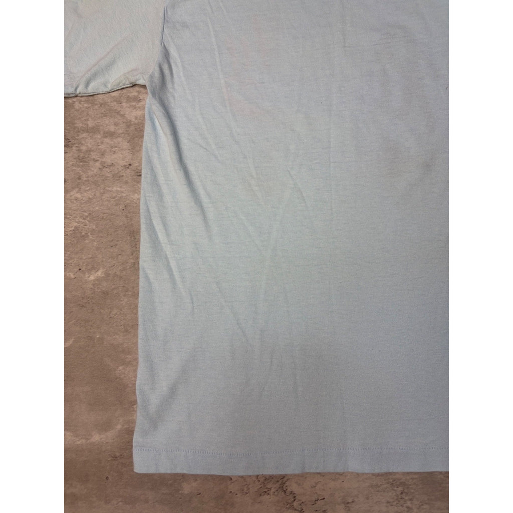 Vintage 80s Ridin-Hy Ranch Gradient Script Spellout T-Shirt Size Small