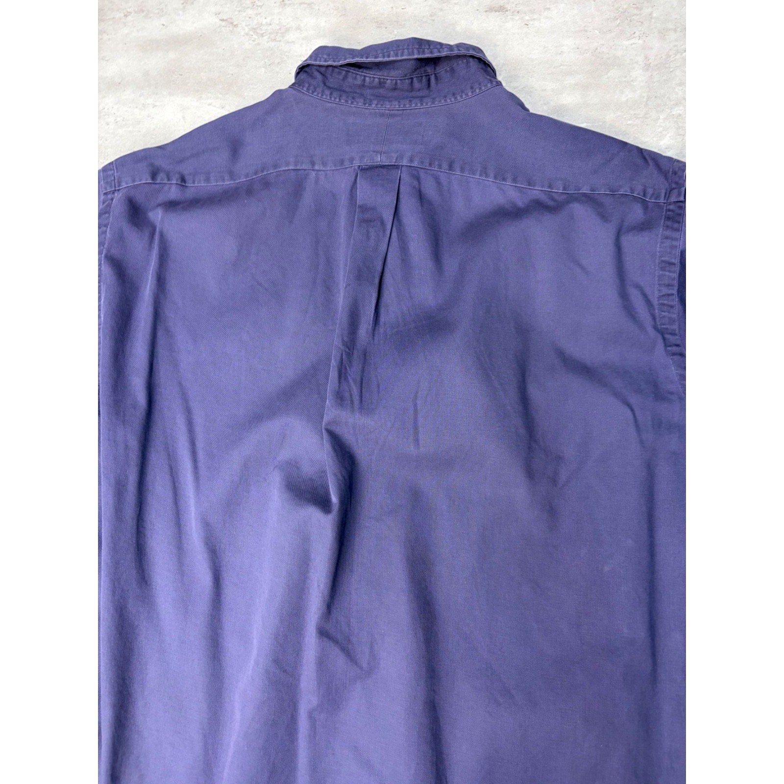 Vintage Polo Ralph Lauren Embroidered Pony Long Sleeve Button Up Shirt Size XL