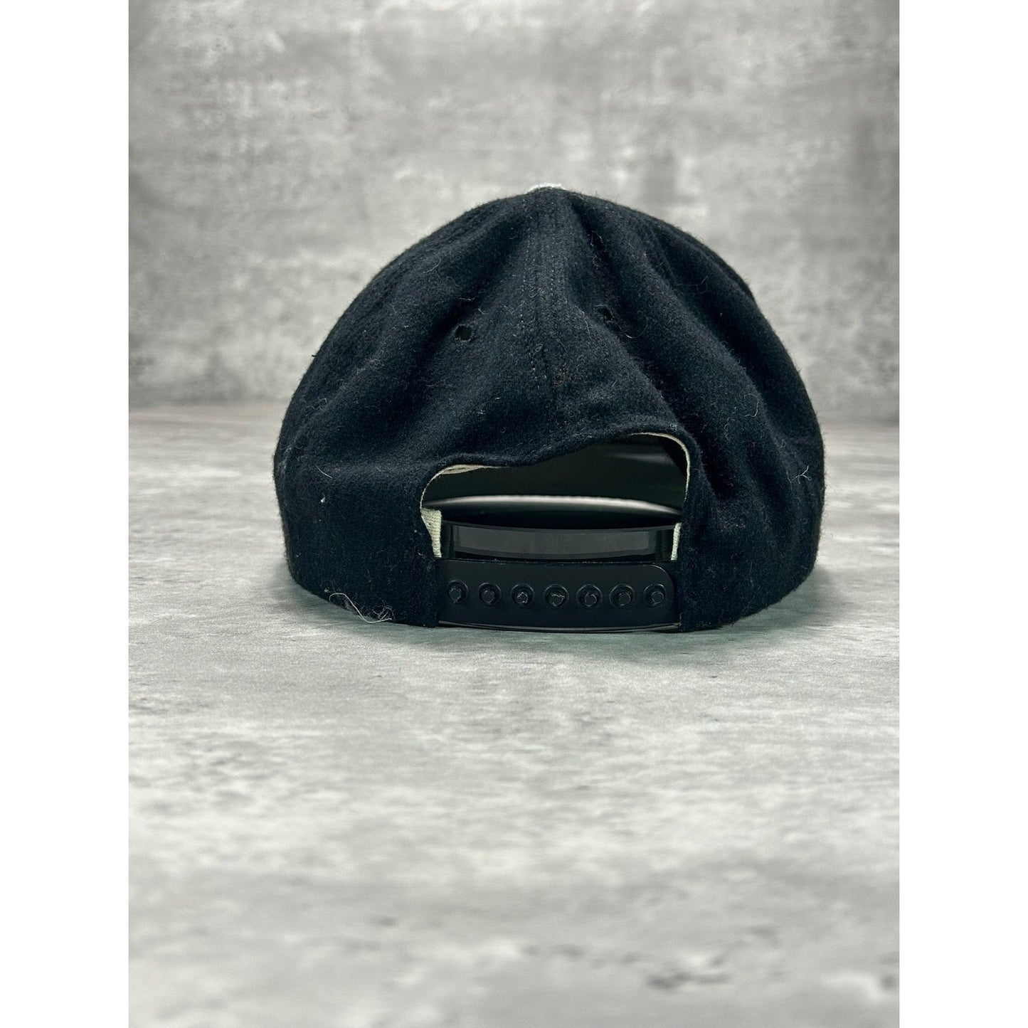 Vintage 90s Michigan Tech University Embroidered Spellout Snapback Hat OSFA