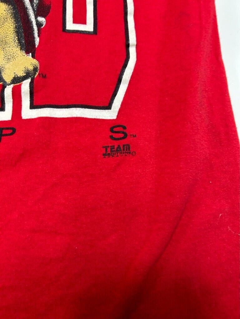 VTG 90s Maryland Terrapins NCAA Collegiate Wrap Around Print T-Shirt Sz Large