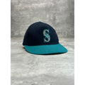 Vintage Seattle Mariners MLB Embroidered Logo Baseball Fitted Hat Size 7