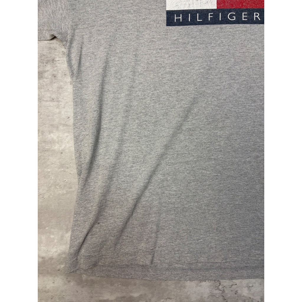 Vintage 90s Tommy Hilfiger Graphic Logo Long Sleeve T-Shirt Size XL