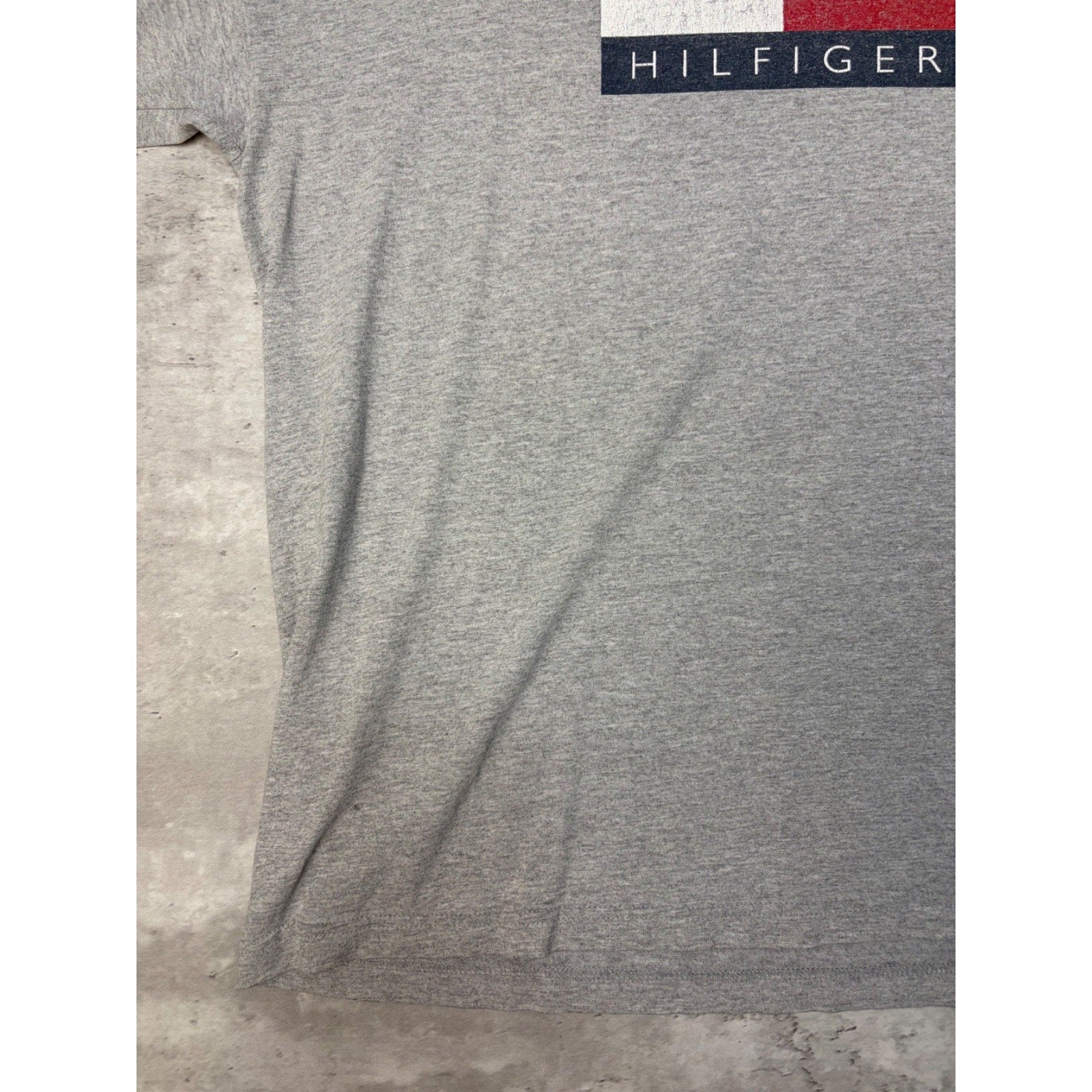 Vintage 90s Tommy Hilfiger Graphic Logo Long Sleeve T-Shirt Size XL