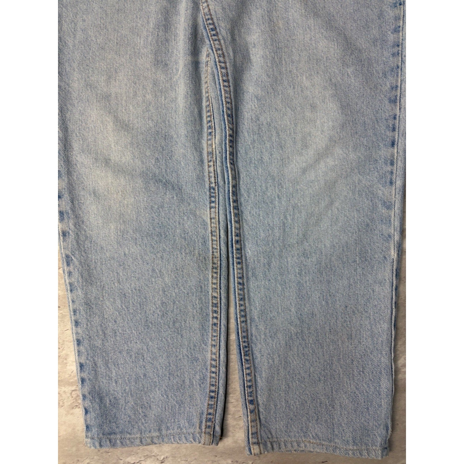 Vintage Womens Levis 521 Red Tab Light Wash Denim Pants Size 30