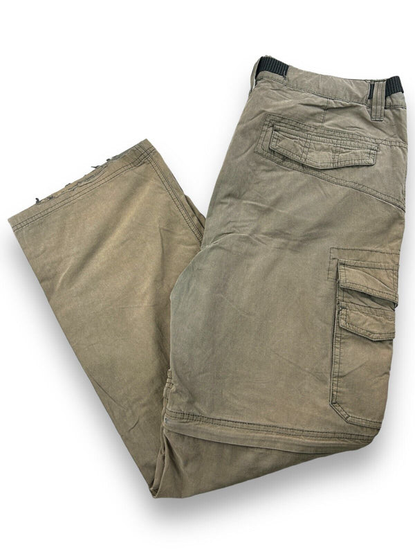 BC Clothing Tactical Convertible Cargo Brown Pants Size 37W Brown