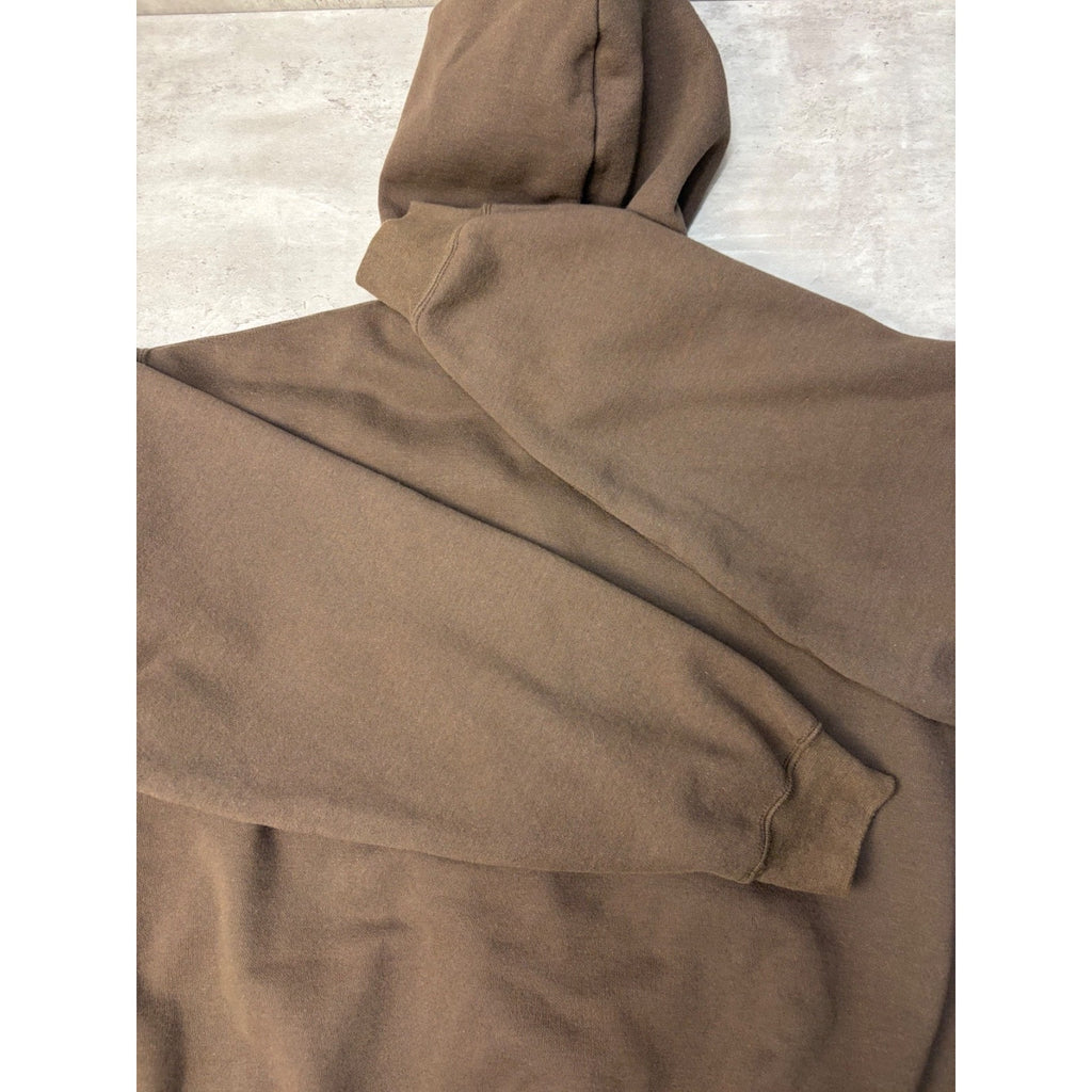 Vintage Carhartt Embroidered Spellout Full Zip Hooded Sweatshirt Size XL