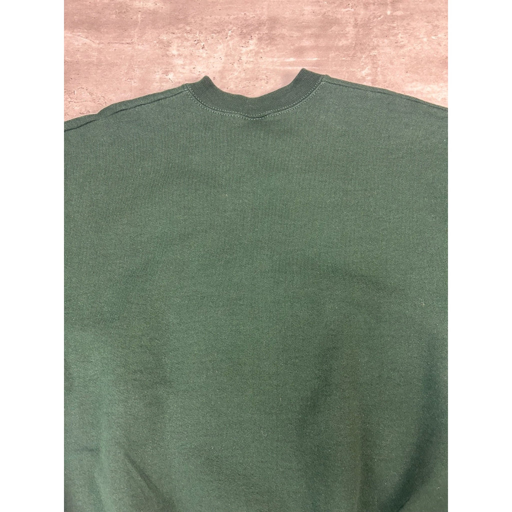 Vintage 90s NDSU Bisons NCAA Embroidered Spellout Collegiate Sweatshirt Size XL