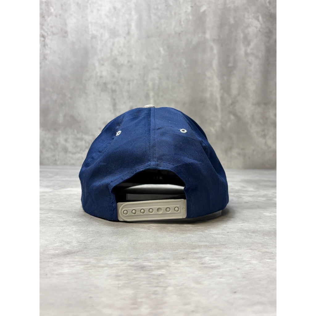 Vintage 90s Dallas Cowboys NFL Embroidered Logo Spellout Snapback Hat OSFA