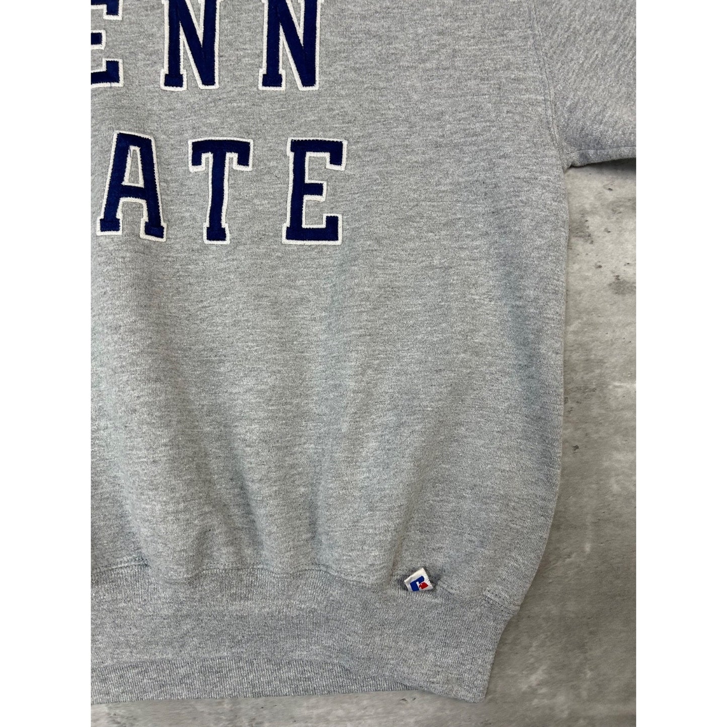 Vintage 90s Penn State Nittany Lions NCAA Embroidered Spellout Sweatshirt Large