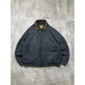 Vintage L.L. Bean Canvas Full Zip Utility Bomber Jacket Size Large