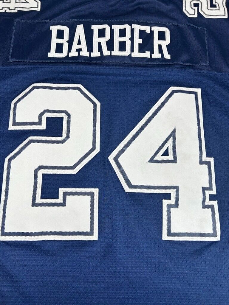 Marion Barber #24 Dallas Cowboys NFL Football Reebok Jersey Size XL Blue