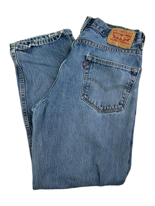 Levi's 550 Red Tab Medium Wash Denim Pants Size 34